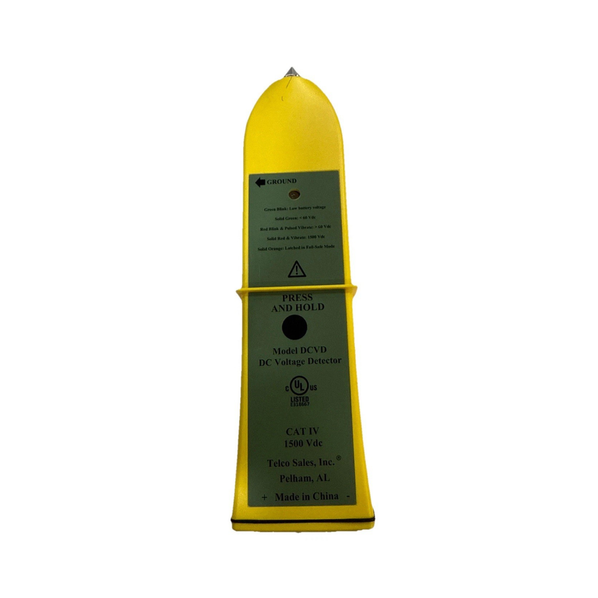 Telco DC Voltage Detector With Nylon Pouch Model from GME Supply